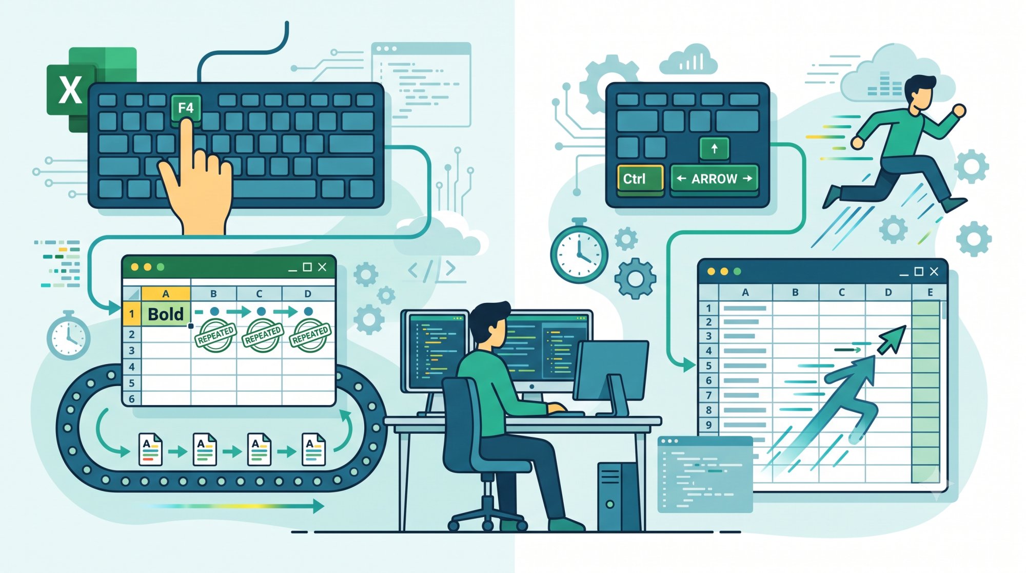 仕事が速くなるPCショートカットキー活用術〜表計算(Excel)編〜