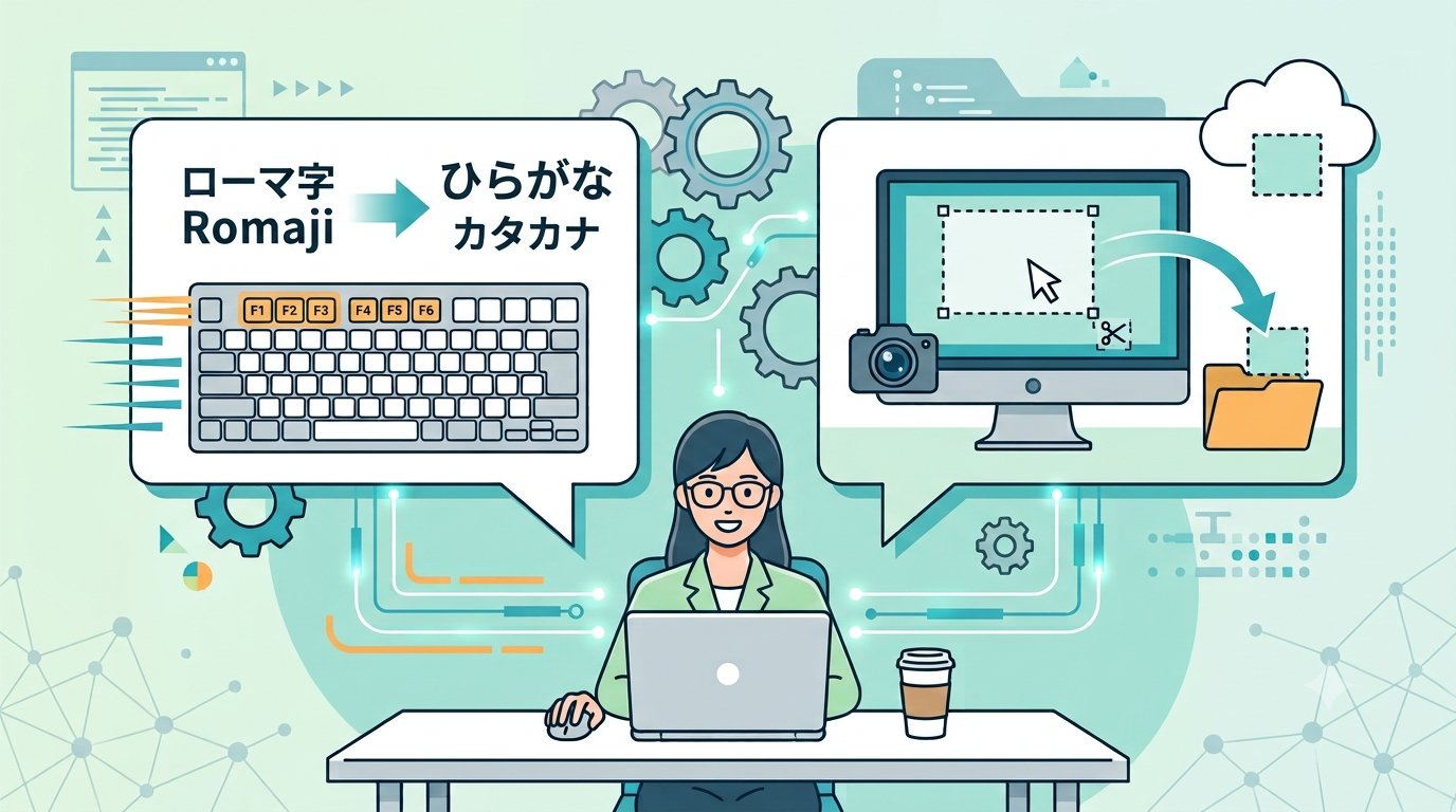 仕事が速くなるPCショートカットキー活用術〜文字入力・変換編〜